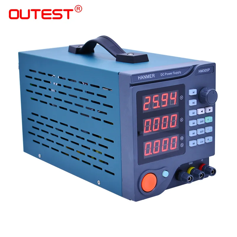Программируемый источник питания OUTEST HM305P 30 В/5 А постоянного тока Регулируемый