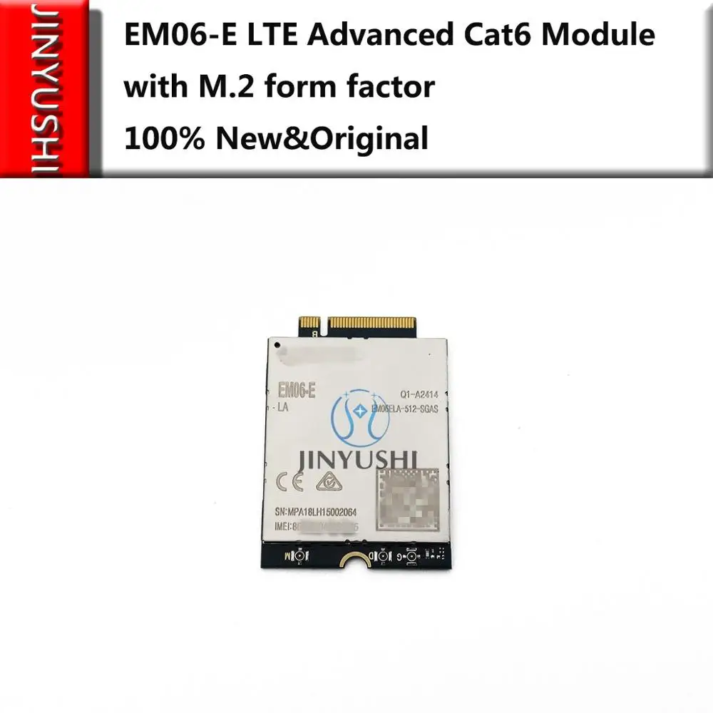 EM06 E LTE Улучшенный модуль Cat6 с M.2 форм фактором 4G USB 3 0 встроенный GNSS 100% новый и