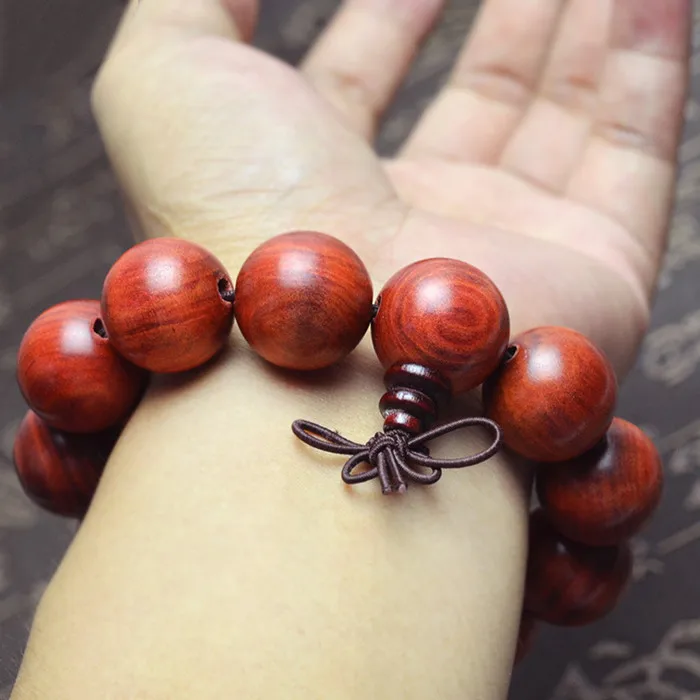 Аутентичный бразильский браслет из розового дерева ювелирный бисер шафран груша