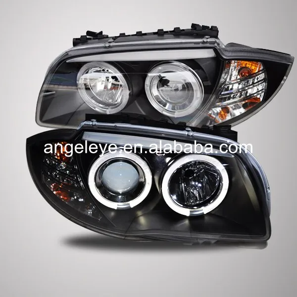 Head Lamp For BMW for E87 Front Light 2006-2011 year CCFL Angel Eyes SN