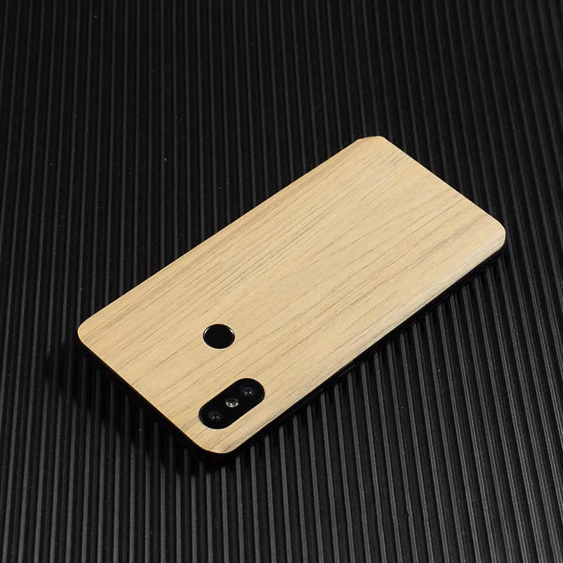 Новая роскошная Защитная пленка с текстурой древесины защитная для задней