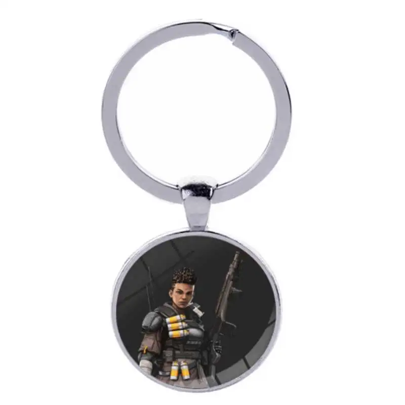 20 Новинка, брелок для ключей Apex legends, модель из сплава, игрушки Apex, Горячая игра, аксессуары, фигурка, металлический брелок для ключей, подарки для детей на день рождения - Цвет: 20