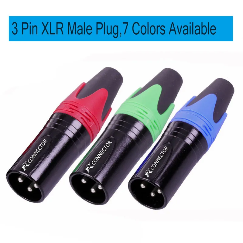 10 шт./лот 3 Pin XLR гнездо микрофона Разъем микрофонный адаптер кабель терминальный