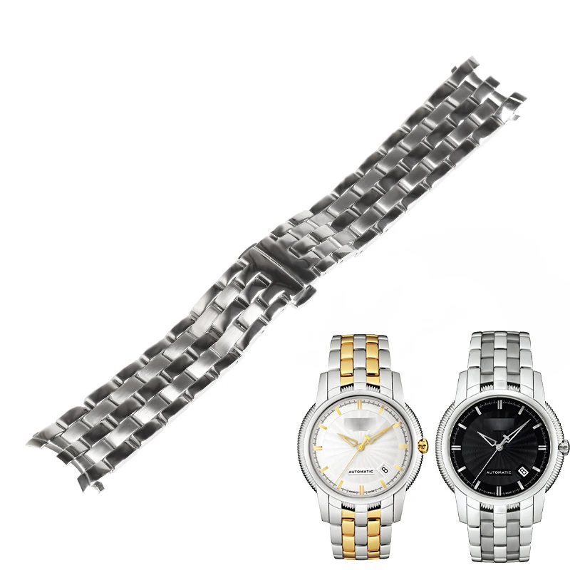 Ремешок WENTULA для часов tissot Powermatic 1853 T97 R463 мужской однотонный браслет из