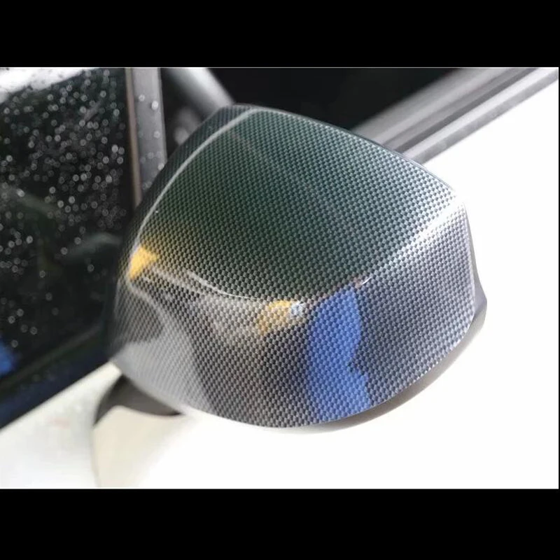 

Для Honda Civic 2012-2014 2 шт. автомобильное боковое зеркало заднего вида накладка из углеродного волокна АБС хром авто Стайлинг автомобильные аксес...