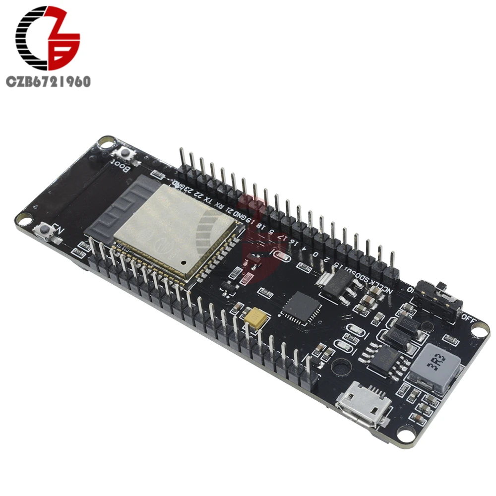 Беспроводная смарт плата WEMOS ESP32 с поддержкой Wi Fi и Bluetooth держателем для