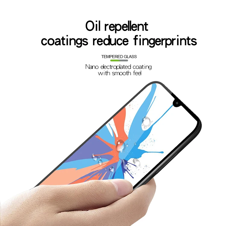 Защитное стекло закаленное для Huawei Y5/Y7 Pro/Y9 Prime 2019/2018/2017 | Мобильные телефоны и