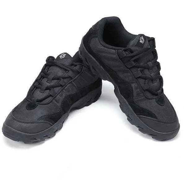 Black Открытый Пустыня 1200D нейлон Chamoi кожаные Для мужчин Спорт Пеший Туризм Прогулки отдых ботинки военные Sapatilhas США кроссовки для туризма - Цвет: Black