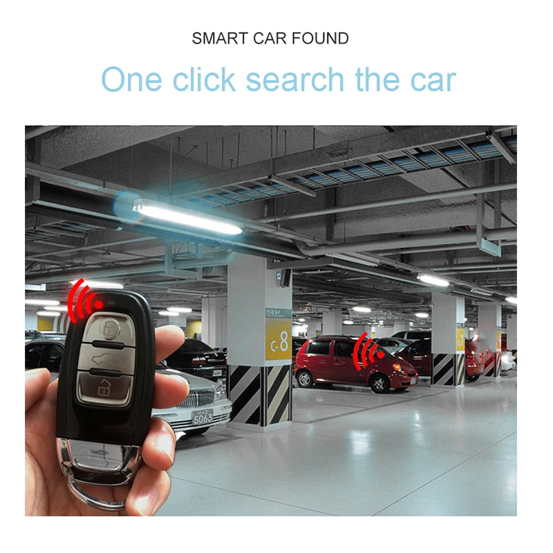 Car accessories Keyless Entry Comfort System PKE ios and android mobile Phone APP Remote Start Car Engine Car Alarm Push 963