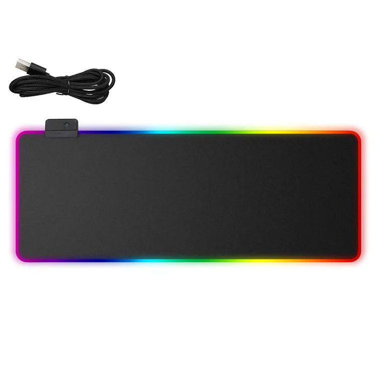 Большой светодиодный светильник RGB коврик для мыши USB проводной светильник ing Gamer коврик для мыши Коврик для компьютера Overwatch Pubg Dota 2 borderland
