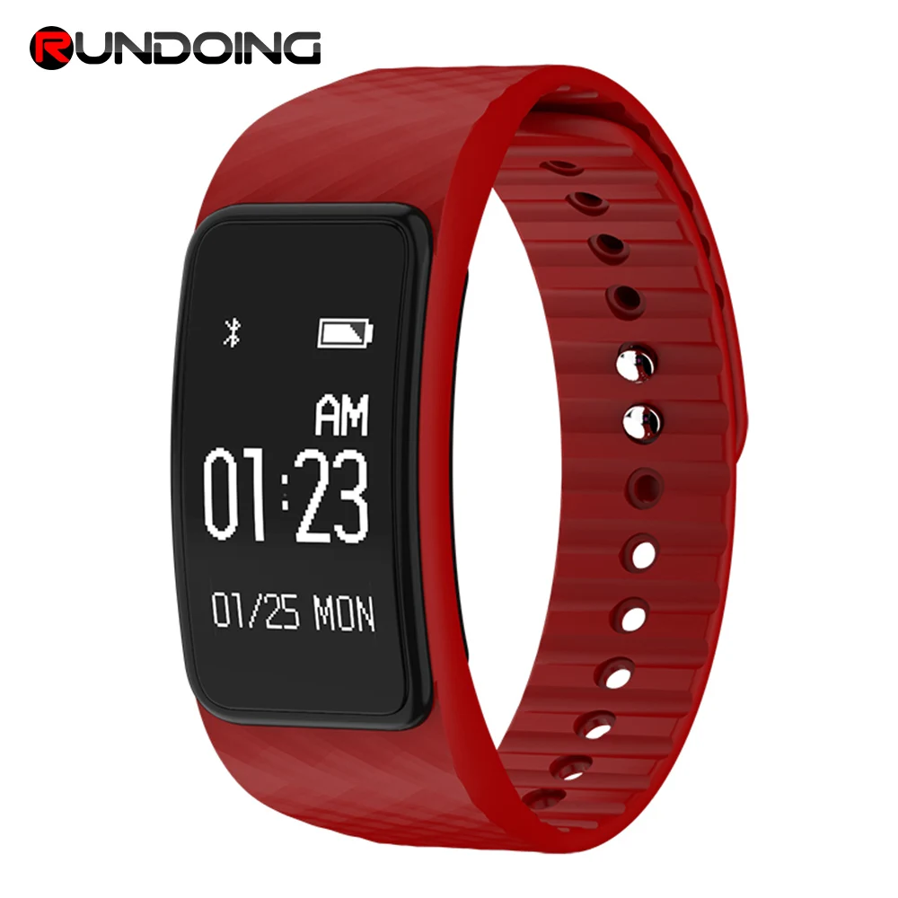 Rundoing N101 смарт-браслет IP67 водонепроницаемый монитор сердечного ритма Смарт