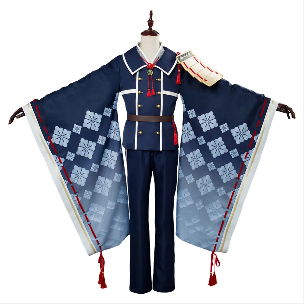 Костюм для косплея Touken Ranbu костюм Hakusan Yoshimitsu Униформа полный карнавальные костюмы