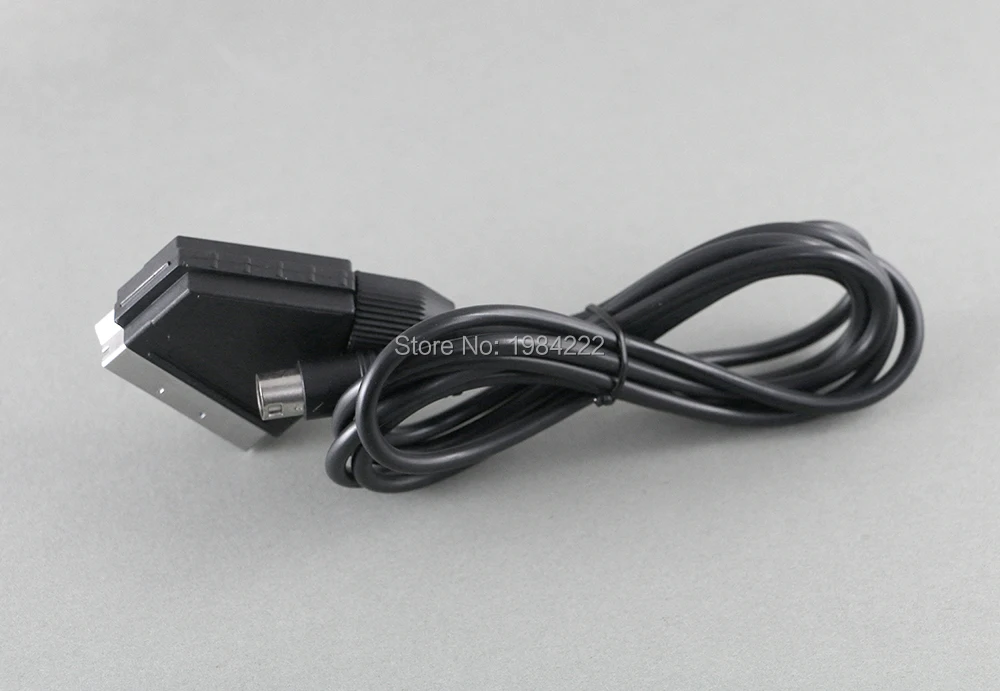OCGAME 5 шт./лот 1 8 м RGB Scart кабель для Sega Mega Drive 2 MD2 Шнур Genesis Консоль|Запасные части| |