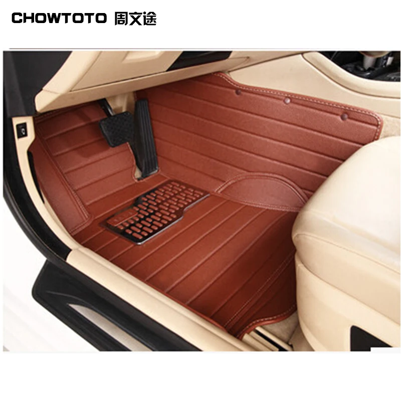 Специальные напольные коврики CHOWTOTO AA для Peugeot 2008 3008 4008 водонепроницаемые