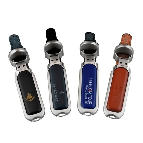 Кожаный USB флеш-накопитель 4 ГБ 8 16 32 64 (можно настроить логотип) |