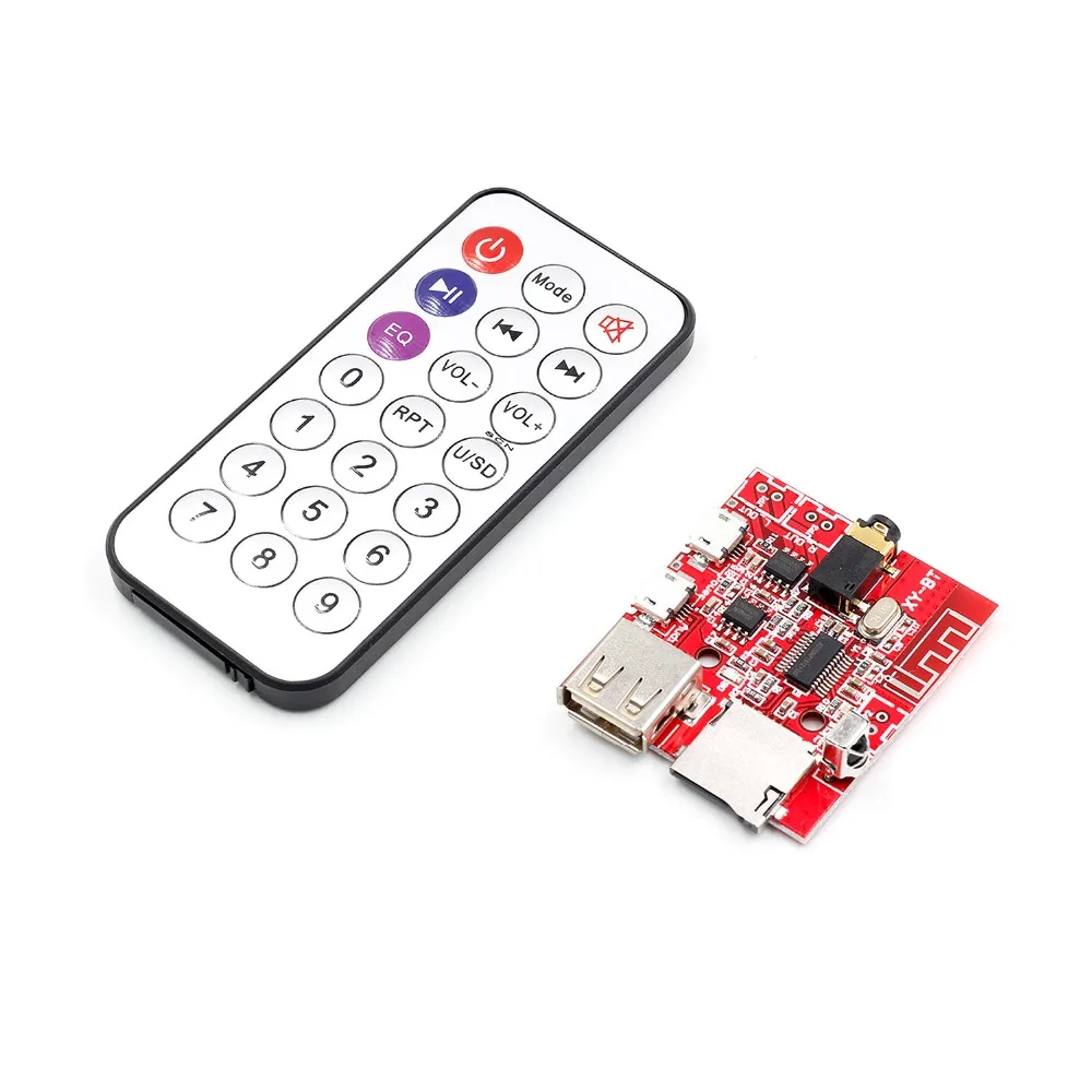 Автомобильная плата декодирования Bluetooth 4 1 MP3 WAV 3 Вт усилитель динамика модуль