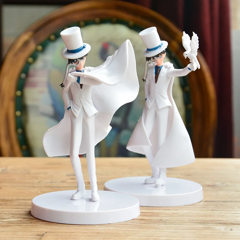 

2Style 15cm Japanese Anime Detective Conan Kaitou Kiddo PVC action figure Model Toys Doll for children's Gift