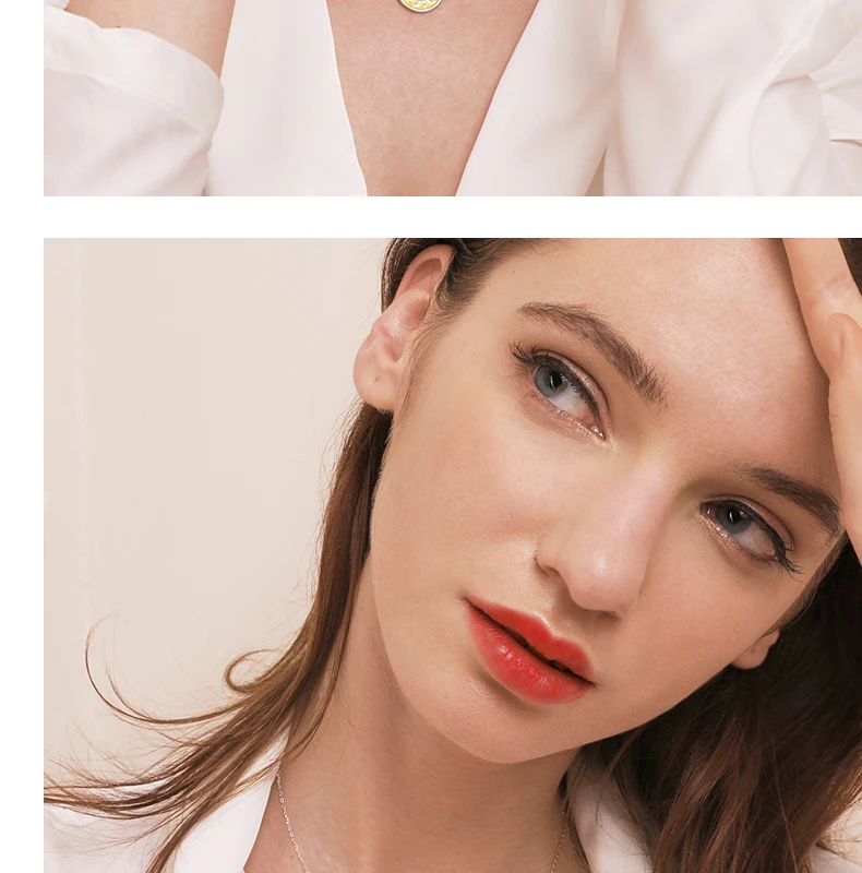 LEKANI Chakra Lover's желтые круглые кристаллы от Swarovski цепочка для ключиц 925 пробы серебряные Чокеры Подарочные ожерелья для вечеринки