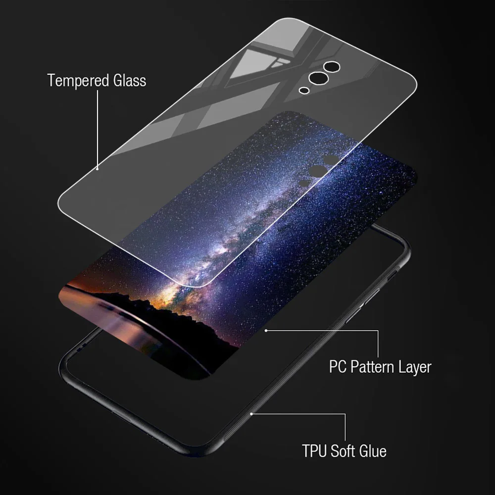 3D DIY чехол из закаленного стекла для OPPO Realme X2 Pro 5 3 XT чехол силиконовый чехол OPPO F11 Pro Q X Lite 2 A5 A3s Reno Ace чехол s Coque