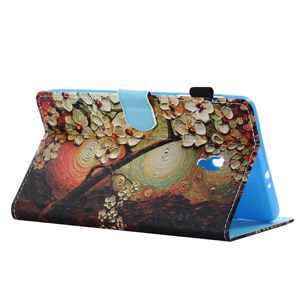 Чехол-книжка для Samsung Galaxy Tab A 8 0 2017 T380 T385 SM-T380 SM-T385 из ТПУ и искусственной кожи |