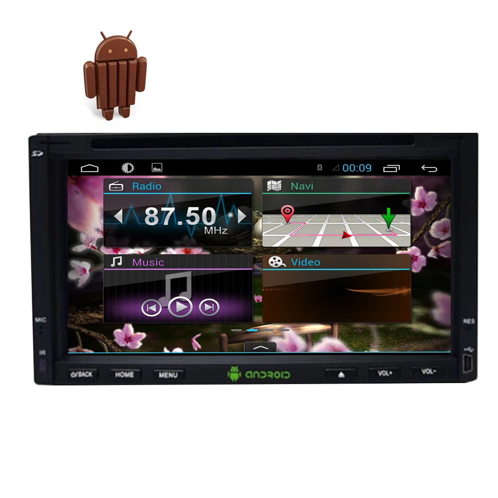 Android 4 Авто эквалайзер Аудио FM автомобильный DVD CD навигатор сенсорный экран gps