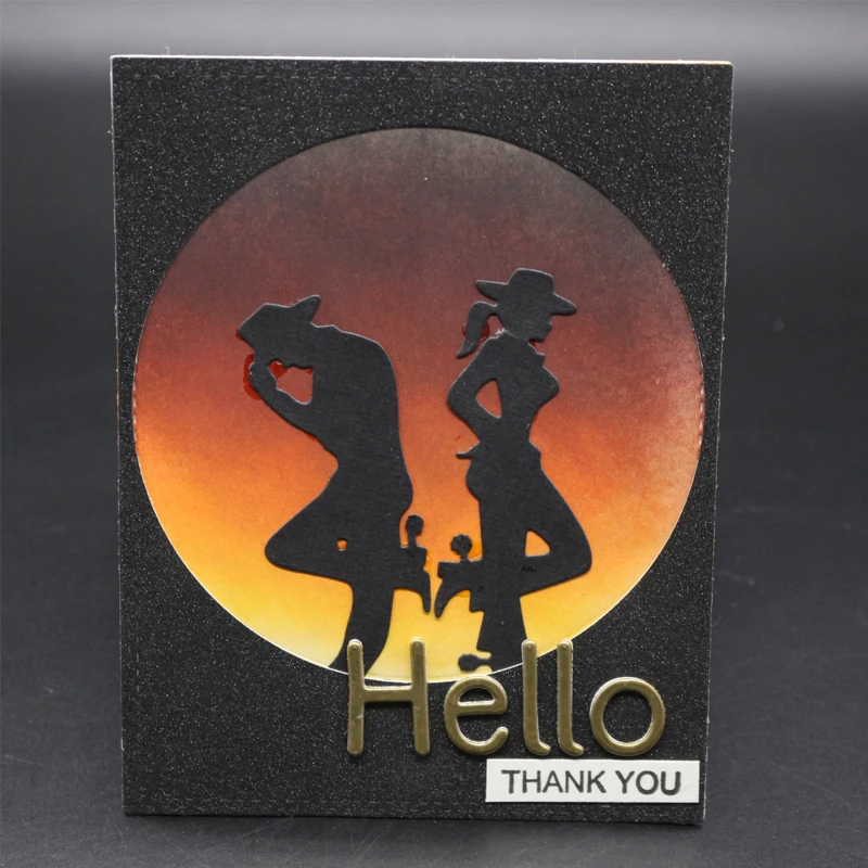 

Metal Wonderful dance Cutting Dies Scrapbooking Embossing Dies DIY Decorative Cards Cutting Dies Cut Stencils