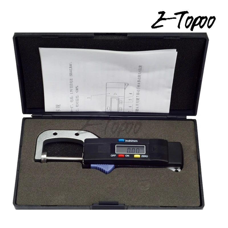 Цифровой штангенциркуль точный измеритель толщины камня диаметр 0 25 мм|thickness