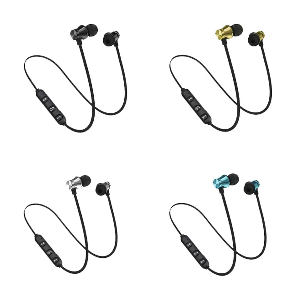 Наушники для iPhone X для Xiaomi с микрофоном Стерео магнитные Bluetooth наушники бас спортивные Bluetooth наушники беспроводная гарнитура
