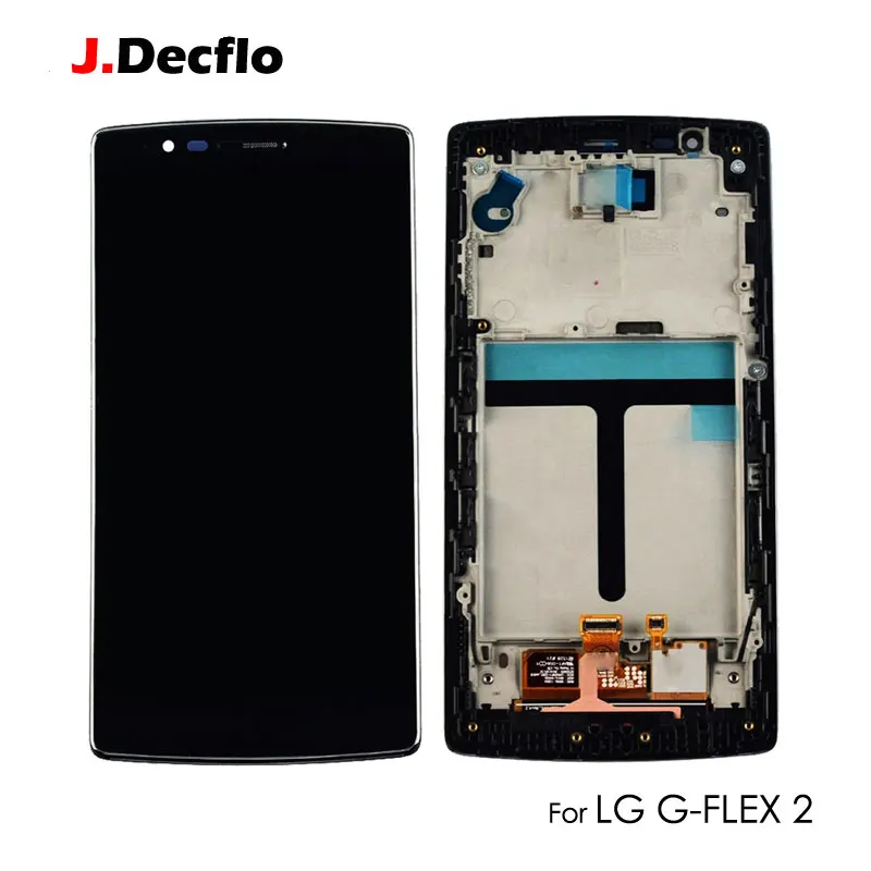 Замена для LG G Flex 2 H950 H955 LS996 H955A ЖК дисплей с сенсорным экраном дигитайзер полная