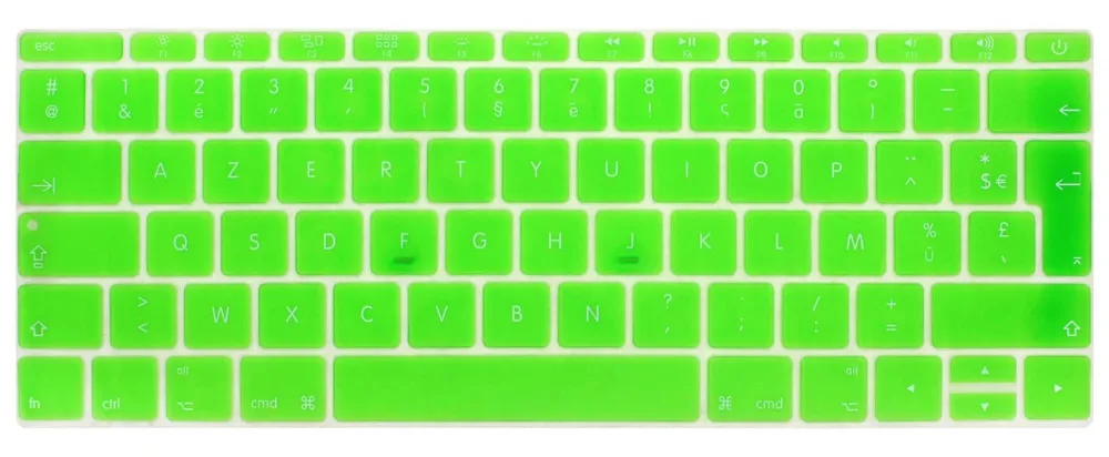 AZERTY французский UK силиконовый чехол для клавиатуры MacBook New Pro 13 &quotA1708 (2016 версия