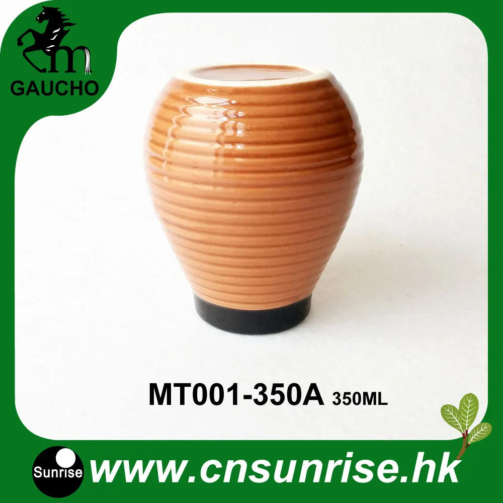 1 шт./лот Argentina Yerba mate Calabash Gourds керамические Матовые чашки приятный внешний вид Лидер продаж MT001-350A