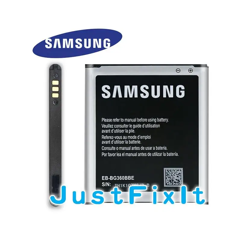 EB BG360BBE оригинальный Батарея для Galaxy CORE Prime G3606 G3608 G3609 J2 2015 натуральная BG360CBE BG360CBC 2000