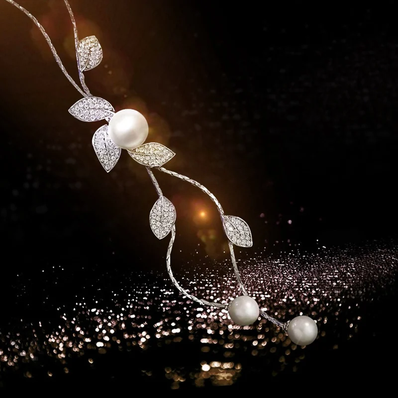 Женское Ожерелье чокер с искусственным жемчугом|Ожерелья подвеской| |