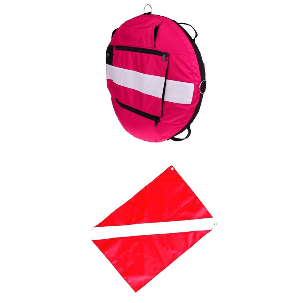 Pink as described Freediving Freediver тренировочный буй инструктор безопасность Поплавок+ аквалангист вниз флаг сигнальный баннер воды Спорт Плавание Дайвинг бассейн Ac - Цвет: Pink as described