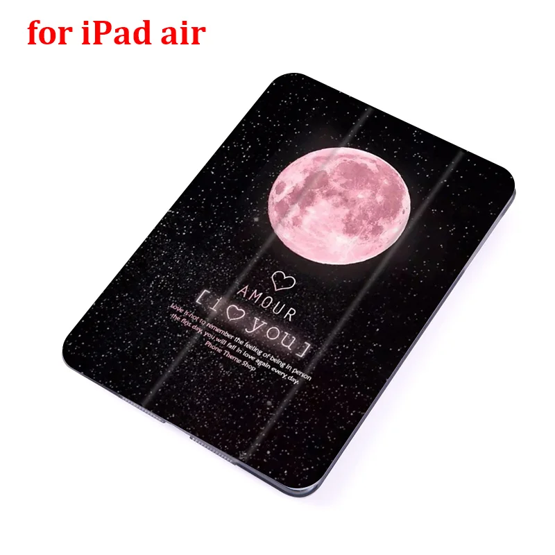 for ipad air Для ipad Air 1 2 Air 10," чехол с подставкой и рисунком ночного неба, защитный чехол для ipad Air 3, Противоударная задняя крышка - Цвет: for ipad air
