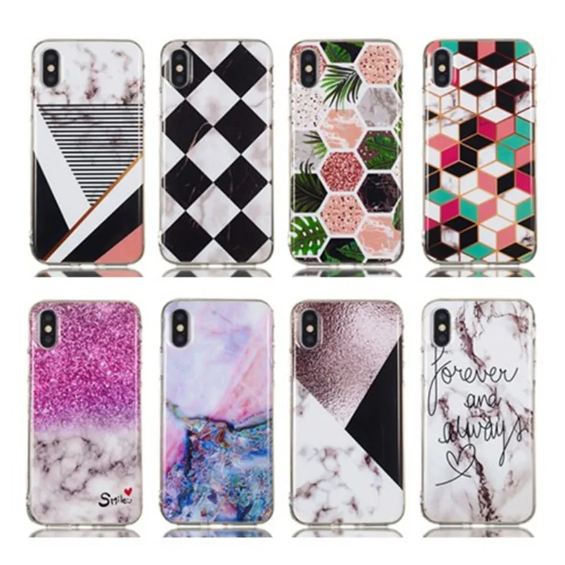 HEMASOLY Marble Case For Samsung Galaxy Note 9 Silicone Luxury Pattern Soft TPU Back Cover |