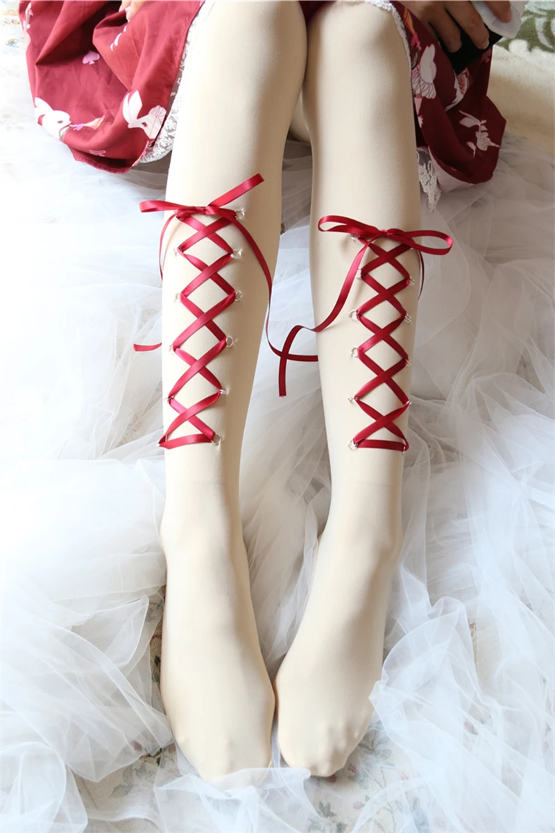 

Japanese Lolita Pantyhose Sweet Cute Thin Stockings