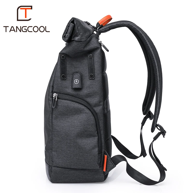 Tangcool мужской рюкзак для 15 6 дюймового ноутбука USB большой емкости модный красивый