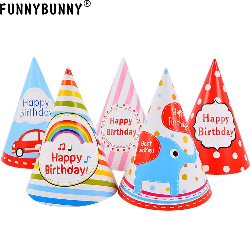 FUNNYBUNNY детская шляпа на день рождения для взрослых корейская бумага мультфильм