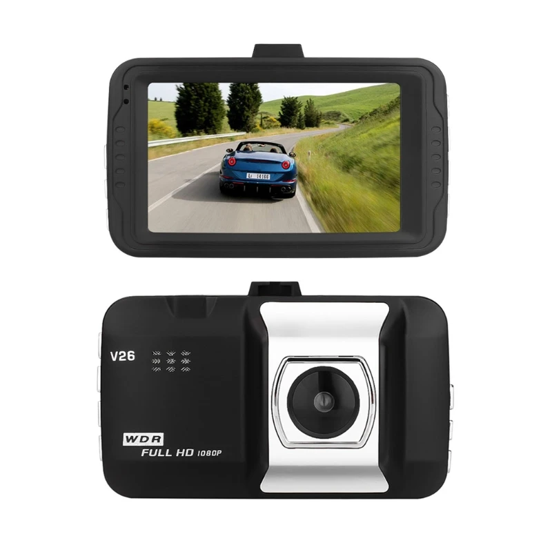 1080P Full HD Цифровая камера 170 градусов Новый угол 3 0 дюйма портативный автомобильный
