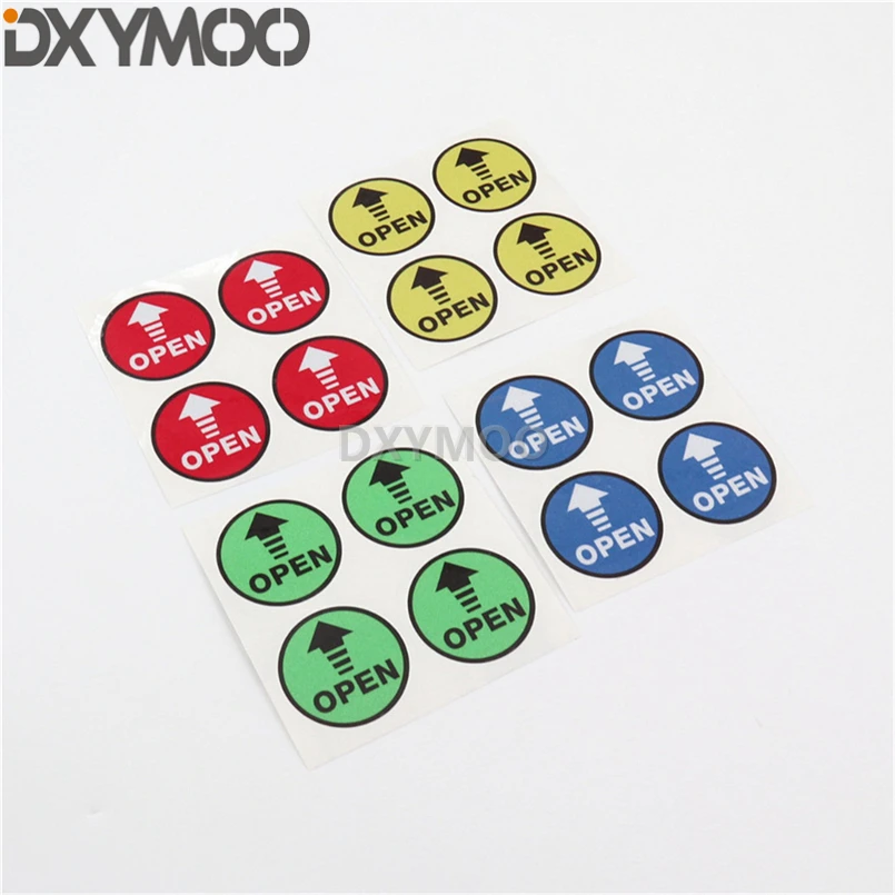 

4 шт., наклейки на заднюю дверь автомобиля, 4 х4 см