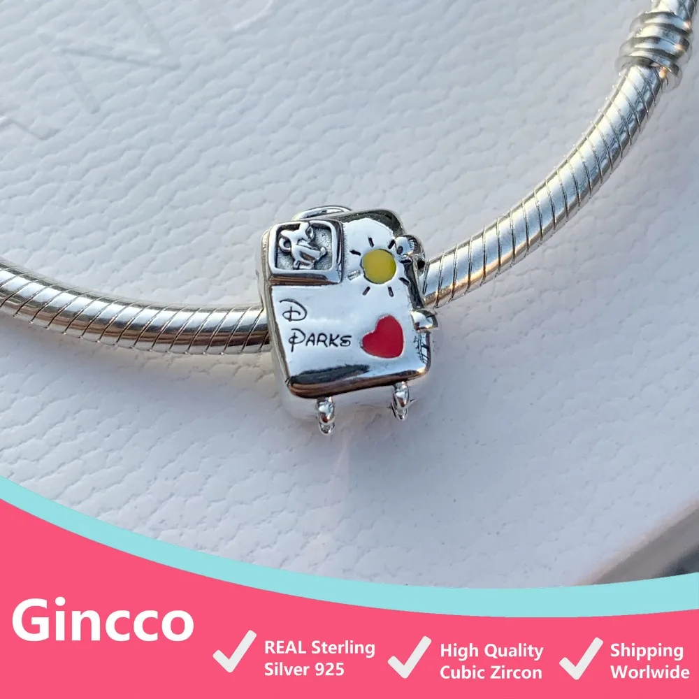 Эксклюзивный Шарм браслет Gincco Park оригинальный Pandora из стерлингового серебра 925
