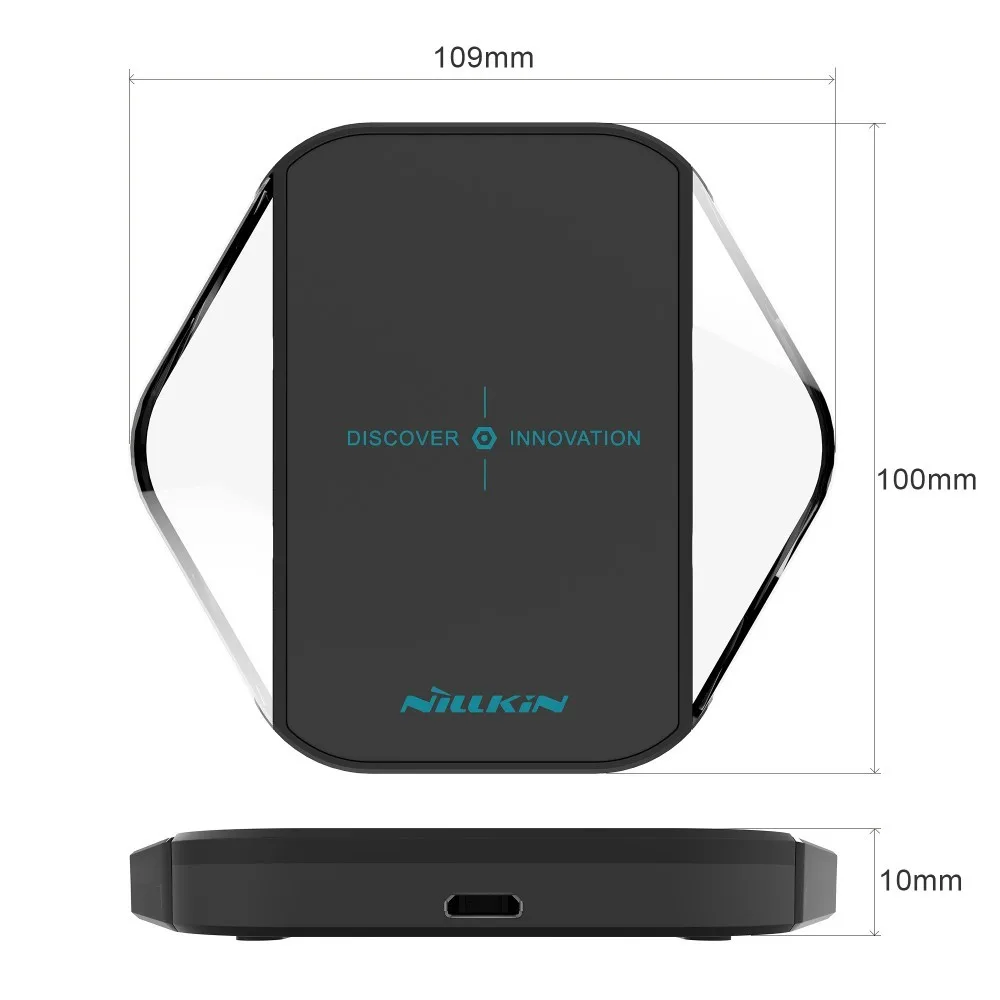 Беспроводное зарядное устройство Nillkin QI, 5 В, 2 А,, для samsung galaxy s6, S6 Edge, S7, S7 edge, a3, для iPhone lumia 950