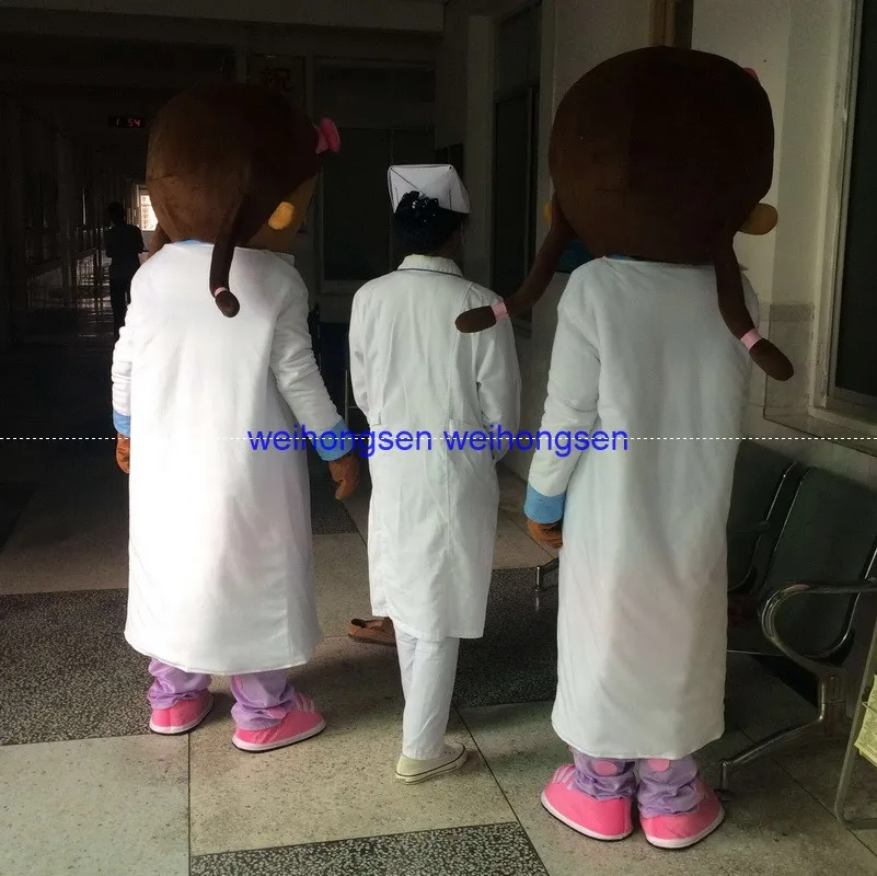 EVA материал Шлем Женский талисман врача костюм мультфильм одежда Хэллоуин День