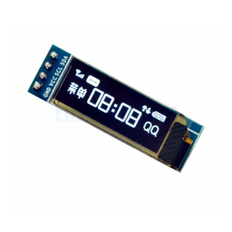 0 91 дюймовый белый OLED ЖК дисплей модуль 128x32 I2C IIC серия &quotOLED для Arduino SSD1306 12832|lcd display