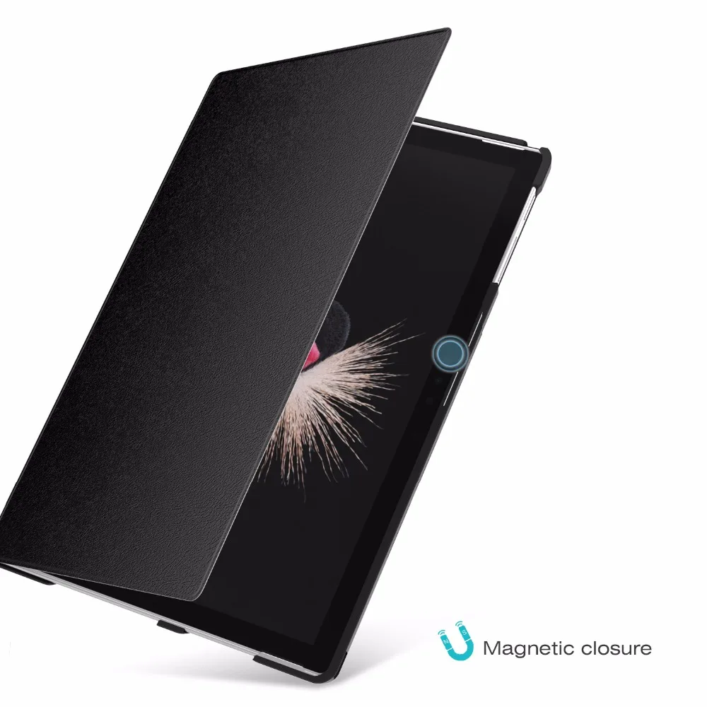 Чехол MoKo для Microsoft Surface Pro 7 Smart Slim Shell легкий подставка 6 /Pro 2017(Pro 5)/ LTE|Чехлы планшетов