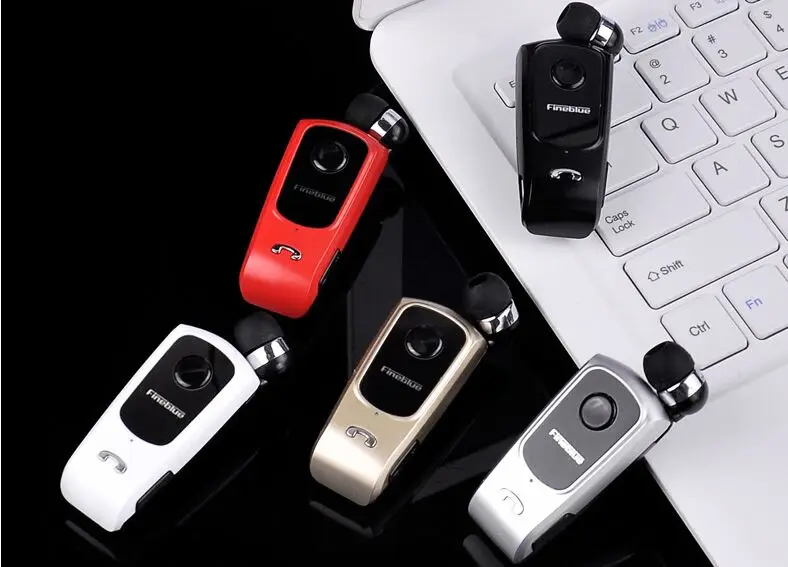 Беспроводные Bluetooth наушники FineBlue F920 гарнитура с зажимом выдвижные Наушники