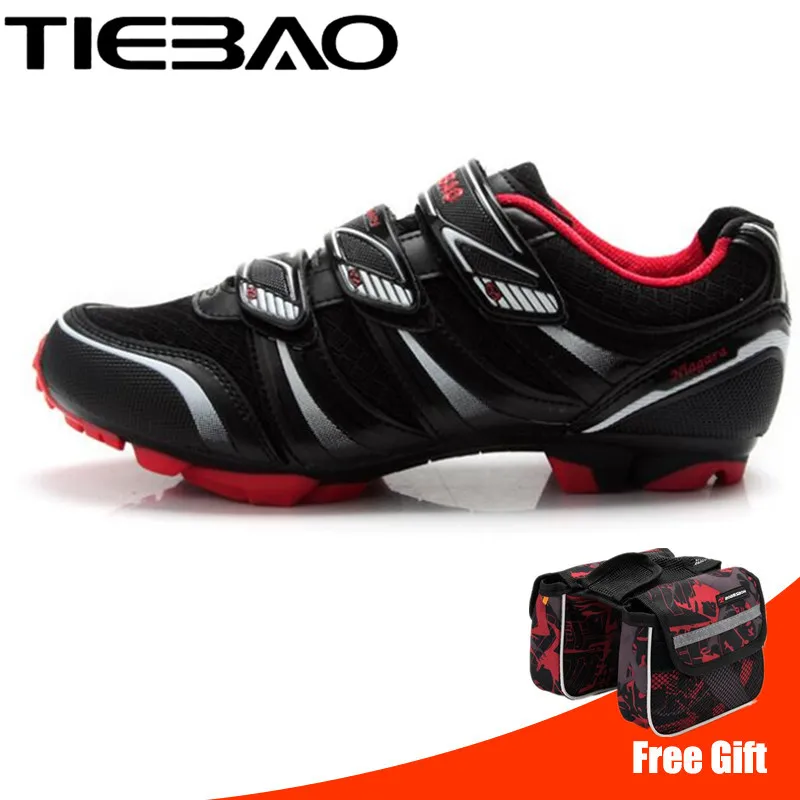 

Tiebao Cycling Shoes Sapatilha Ciclismo Mtb Men Sneakers Women Mountain Bike Self-locking Bicycle Nylon-fibreglass Sole Shoes