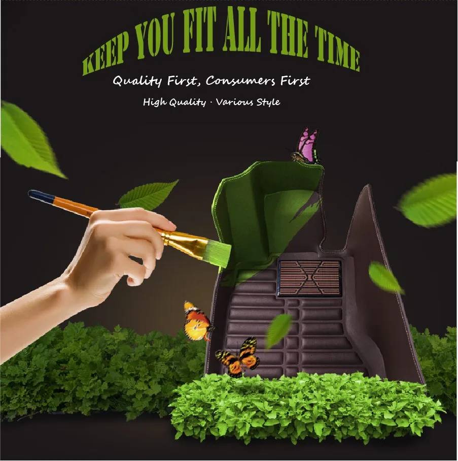 Автомобильный стайлинг автомобильные коврики для багажника BMW 5 серии лайнер