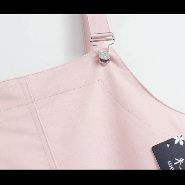 Женские летние комбинезоны в стиле Харадзюку с карманом и ремнем|jumpsuits for women|kawaii